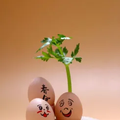 Easter egg tapping game